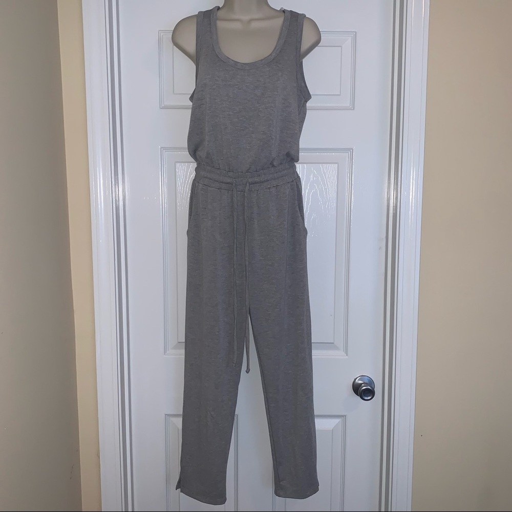 Gilli Heather Grey Jumpsuit